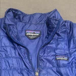 Patagonia Royal Blue Quilted Jacket Women’s XL